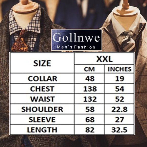 GOLLNWE Long Sleeve Contrast Collar & Convertible Cuffs Dress Shirt  NEW W/TAGS! - Picture 10 of 12